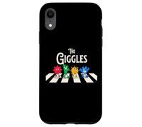 Custodia per iPhone XR The Giggles Playful Characters Crossing Together