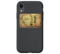 Custodia per iPhone XR The Hobbit Middle Earth Map