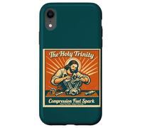 Custodia per iPhone XR The Holy Trinity Compression Fuel Spark Keep Faith Running