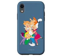 Custodia per iPhone XR The Jetsons George Jane Judy Elroy Group Hug
