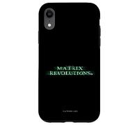 Custodia per iPhone XR The Matrix Revolutions Enter The Revolution Logo