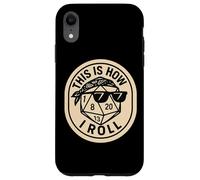 Custodia per iPhone XR This Is How I Roll Funny Boardgame Dadi Cool Giochi da tavolo