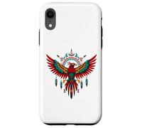 Custodia per iPhone XR Thunderbird Nativi Americani Arte Tribale Bambini Nativi per Bambini