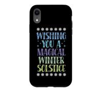 Custodia per iPhone XR Ti auguro un magico solstizio d'inverno