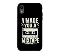 Custodia per iPhone XR Ti ho fatto un mixtape Retro Cassette Music