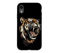 Custodia per iPhone XR Tigre dai Denti a Sciabola Smilodon Grande felino Tigre