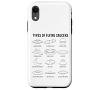 Custodia per iPhone XR Tipi di dischi volanti UFO Alien Space Science Lovers