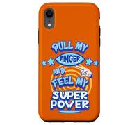 Custodia per iPhone XR Tirare il dito e sentire il mio super potere