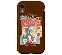 Custodia per iPhone XR Tom and Jerry Best Friends In Perfect Harmony