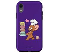 Custodia per iPhone XR Tom and Jerry Macaron Love