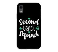 Custodia per iPhone XR Torna alla scuola 2nd Grade Squad per insegnanti studenti