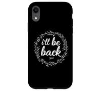 Custodia per iPhone XR Tornerò Gesù - Religioso, Cristiano, Fede - Scrawl