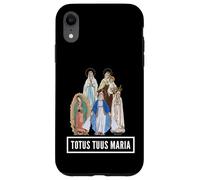 Custodia per iPhone XR Totus Tuus Maria Totalmente tua cattolica JPII Madre Maria