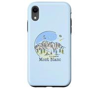 Custodia per iPhone XR Tour Du Mont Blanc Montblanc TMB Escursionismo Trekking Regalo Francia