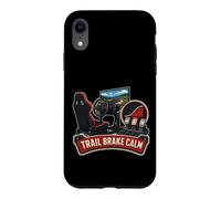 Custodia per iPhone XR TRAIL BRAKE CALM Sim Racing Frenata Pedali Curva