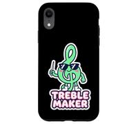 Custodia per iPhone XR Treble Maker Divertente Musicista Chiave di Violino Pun