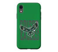 Custodia per iPhone XR Trinity Love Clothing Co. Tulsa Edison Eagles War Cry grigio
