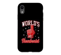 Custodia per iPhone XR Trombonista numero uno al mondo Trombonist Foam Finger