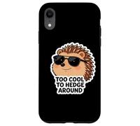 Custodia per iPhone XR Troppo bello per siepi intorno al riccio Erinaceinae Proprietario Pun Scherzo