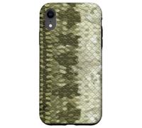 Custodia per iPhone XR Trotta larga Pesca Pesce Scale Pattern Art