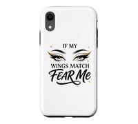Custodia per iPhone XR Truccatore Ali Fear Me Cosmetologo Salone di bellezza