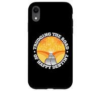 Custodia per iPhone XR Trudging the Road of Happy Destiny Design sobrio