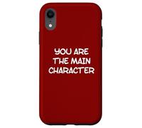 Custodia per iPhone XR Tu sei il protagonista della sindrome del protagonista Storytelling