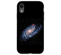 Custodia per iPhone XR Tu sei qui Galaxy Map Universo Pin Via Lattea Posizione