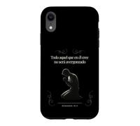 Custodia per iPhone XR Tutti coloro che credono in lui non si vergogneranno Romani 10:11