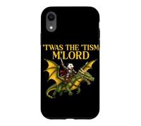 Custodia per iPhone XR 'TWAS Il 'Tism M'Lord Possum Cavalcando Drago Medievale Fantasy