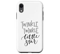 Custodia per iPhone XR Twinkle Twinkle Little Star, decorazione per cameretta a tema cielo notturno