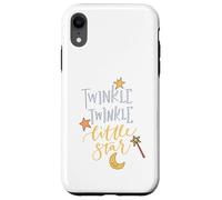 Custodia per iPhone XR Twinkle Twinkle Little Star Little Star, decorazione a tema cielo notturno