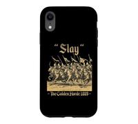 Custodia per iPhone XR Uccidi l'Impero Mongolo dell'Orda d'Oro Genghis Khan Batu