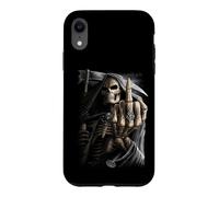 Custodia per iPhone XR Ufficiale Spiral Bone Finger Skeleton Gothic Fantasy