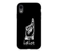 Custodia per iPhone XR Umano idiota, stupido