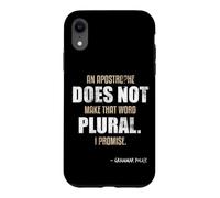 Custodia per iPhone XR Un apostrofo non rende la parola grammatica inglese plurale