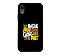 Custodia per iPhone XR University Varsity-Gold Color Hustle non è così pazzo giallo
