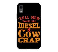 Custodia per iPhone XR Uomini Veri Odore Diesel E Carne Di Mucca
