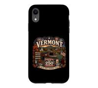 Custodia per iPhone XR USA 250° Anniversario Vermont Pride