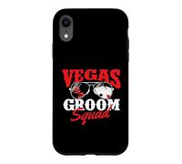 Custodia per iPhone XR Vegas Groom Squad - Addio al celibato