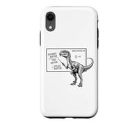 Custodia per iPhone XR Velociraptor Distanceraptor Timeraptor Divertente Fisica Scienza