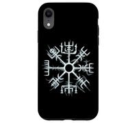 Custodia per iPhone XR Vichingo Vegvisir Walhalla rune bussola nordica