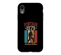 Custodia per iPhone XR Vintage 1979 Bigfoot Sasquatch Theme Chitarra Edizione Limitata