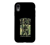 Custodia per iPhone XR Vintage 1979 Bigfoot Sasquatch Theme Chitarra Edizione Limitata