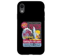 Custodia per iPhone XR Vintage Beach Surf Aspettando l'onda