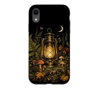 Custodia per iPhone XR Vintage Foresta Lanterna Autunno Campeggio Natura Boschi For