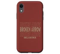Custodia per iPhone XR Vintage Freccia Rotta Oklahoma