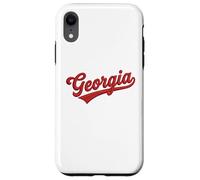 Custodia per iPhone XR Vintage Georgia Script Classic Embroidered Style