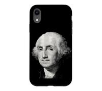 Custodia per iPhone XR Vintage Historical Portrait Americana Engraved Art