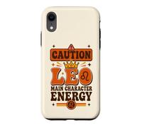 Custodia per iPhone XR Vintage Leo Zodiac «Protagonista Energy» Boho Sun